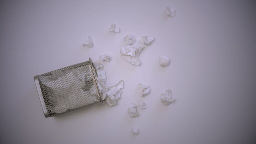 eu parei de escrever